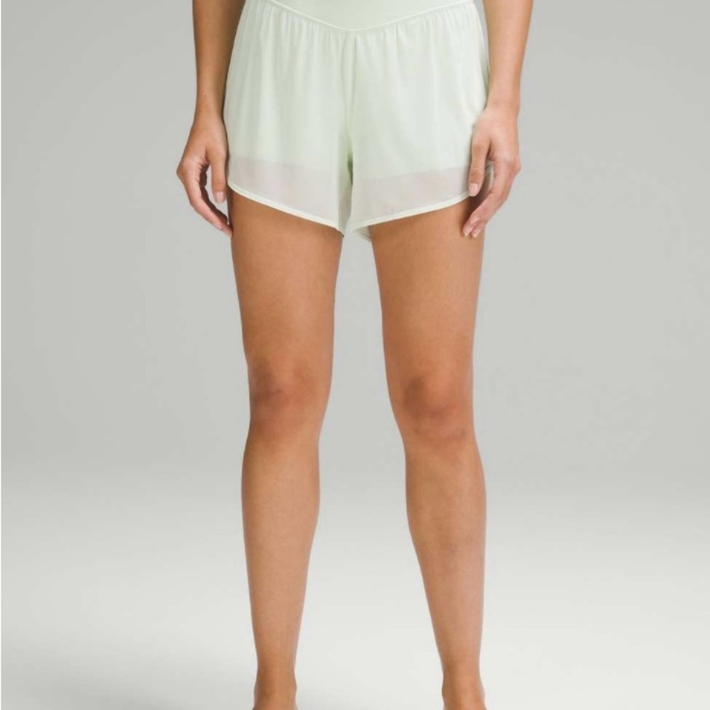 NWOT Lululemon Nulu and Mesh High Rise Yoga Short 3.5”